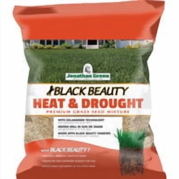 JONATHAN GREEN Black Beauty Heat & Drought Resistant Grass Seed Mix - Pack of 5