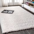 thumbnail image 1 of JONATHAN Y ALASKA SHAG 4 x 6 Area Rug, Aydin Plush - Ivory, ALA102B-4, 1 of 4