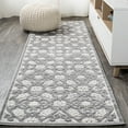 thumbnail image 1 of JONATHAN Y AMALFI COAST 2 x 8 Runner Rug, Gallia Tile Trellis - Light Gray/Ivory, AMC107A-28, 1 of 10