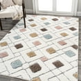 thumbnail image 1 of JONATHAN Y SANTA THERESA 5 x 8 Area Rug, Astrid Retro Trellis - Multi/Cream, SNT103A-5, 1 of 8