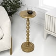 thumbnail image 1 of JONATHAN Y Augustus 24.5" Cottage Classic Spindle Wood Pedestal Round Drink Table and Decorative End Table, Natural, END3007A, 1 of 5