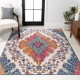 thumbnail image 1 of JONATHAN Y BOHEMIAN FLAIR 3 x 5 Area Rug, Vintage Medallion - Blue/Multi, BMF106A-3, 1 of 4