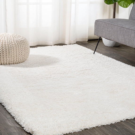 JONATHAN Y TANGO 3 x 5 Area Rug, Groovy Shag - Ivory, CLD100B-3