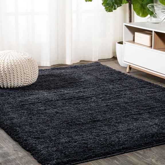JONATHAN Y TANGO 2 x 8 Runner Rug, Groovy Shag - Dark Navy, CLD100H-28