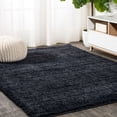 thumbnail image 1 of JONATHAN Y TANGO 4 x 6 Area Rug, Groovy Shag - Dark Navy, CLD100H-4, 1 of 9