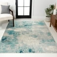 thumbnail image 1 of JONATHAN Y CONTEMPORARY POP 2 x 3 Area Rug, Modern Abstract Vintage - Cream/Blue, CTP104A-23, 1 of 4
