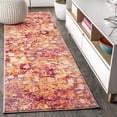 thumbnail image 1 of JONATHAN Y CONTEMPORARY POP 2 x 8 Runner Rug, Modern Abstract - Pink/Orange, CTP108C-28, 1 of 9