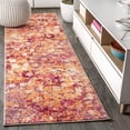 thumbnail image 1 of JONATHAN Y CONTEMPORARY POP 2 x 8 Runner Rug, Modern Abstract - Pink/Orange, CTP108C-28, 1 of 9
