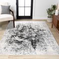 thumbnail image 1 of JONATHAN Y CONTEMPORARY POP 3 x 5 Area Rug, Dune Abstract - Cream/Gray, CTP109A-3, 1 of 9