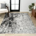 thumbnail image 1 of JONATHAN Y CONTEMPORARY POP 5 x 8 Area Rug, Storm Abstract - Gray/Cream, CTP110A-5, 1 of 10
