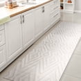 thumbnail image 1 of JONATHAN Y IBIZA 2 x 8 Runner Rug, Balansat Moroccan Diamond - Ivory, IBZ100D-28, 1 of 10