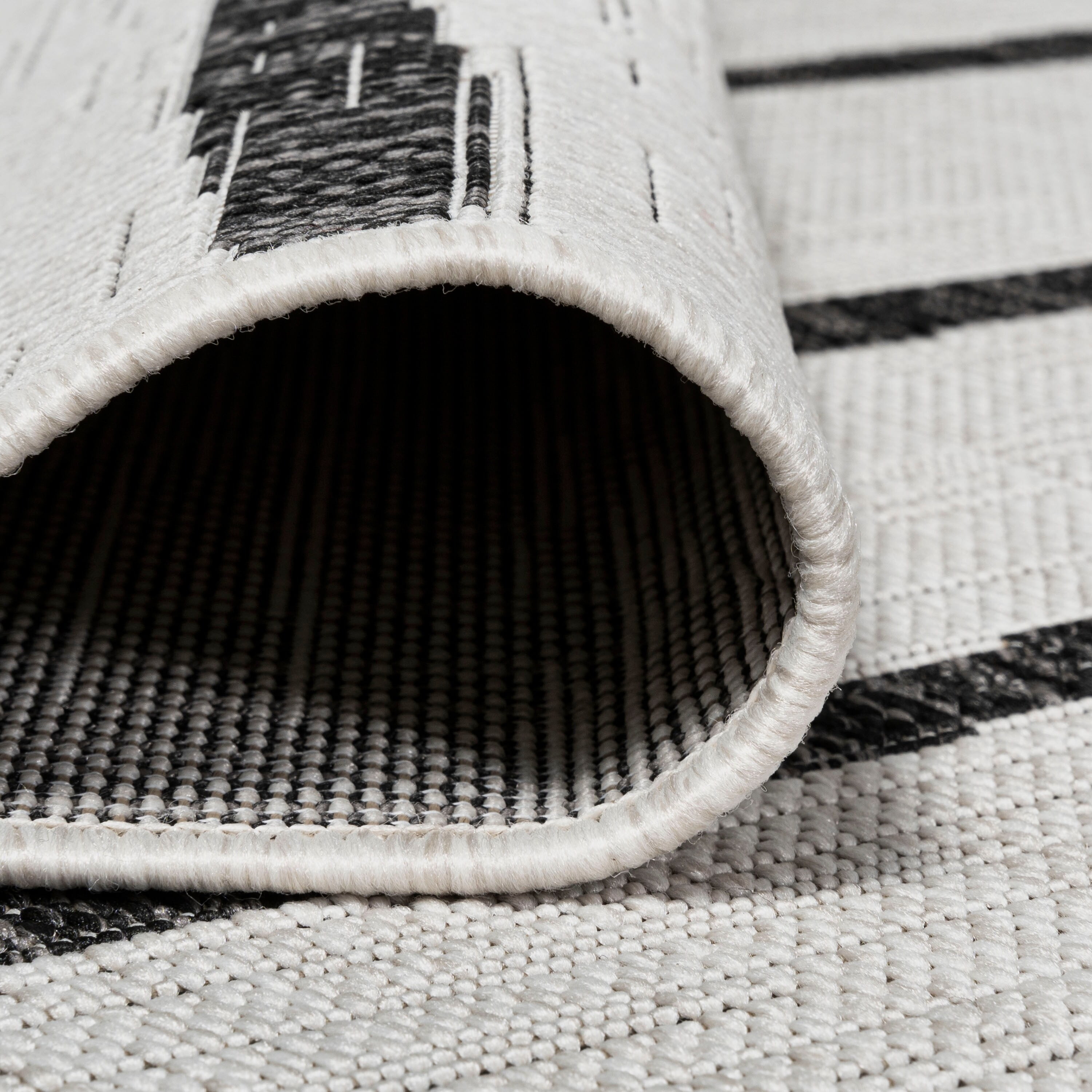 JONATHAN Y JONATHAN Y Andratx Berber Stripe Indoor/Outdoor Area Rug 9 ...