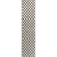 thumbnail image 1 of JONATHAN Y JONATHAN  Y Citta High-Low Pile Mini-Diamond Trellis Indoor/Outdoor Area Rug 2 X 8 - Dark Gray/Ivory, 1 of 5