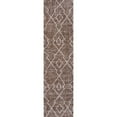 thumbnail image 1 of JONATHAN Y JONATHAN  Y Derya Tribal Diamond Trellis Indoor/Outdoor Area Rug 2 X 8 - Brown/Beige, 1 of 5