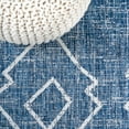 thumbnail image 1 of JONATHAN Y JONATHAN  Y Derya Tribal Diamond Trellis Indoor/Outdoor Area Rug 4 X 6 - Blue/Ivory, 1 of 5