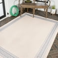thumbnail image 1 of JONATHAN Y JONATHAN  Y Havana Classic Diamond Border Indoor/Outdoor Area Rug 8 X 10 - Cream/Blue, 1 of 5