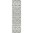 thumbnail image 1 of JONATHAN Y JONATHAN  Y Izil Moroccan Beni Souk Area Rug 2 X 8 - Cream/Black, 1 of 5