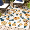 thumbnail image 1 of JONATHAN Y JONATHAN  Y Limone Bold Pineapple High-Low Indoor/Outdoor Area Rug 5 X 8, 1 of 5