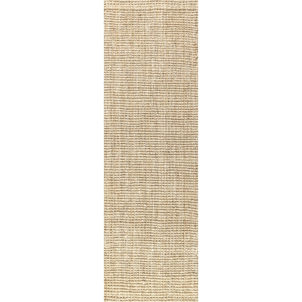 JONATHAN Y JONATHAN Y Pata Hand Woven Chunky Jute Area Rug 2 X 8