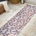 thumbnail image 1 of JONATHAN Y JONATHAN  Y Scandi All Over Indoor/Outdoor Area Rug 2 X 8 - Red/Beige, 1 of 5