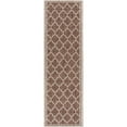 thumbnail image 1 of JONATHAN Y  Zinnia Textured Weave Indoor/Outdoor Area Rug 2 X 20 - Espresso/Taupe, 1 of 5