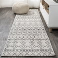 thumbnail image 1 of JONATHAN Y MOROCCAN HYPE 2 x 8 Runner Rug, Izil Moroccan Beni Souk - Cream/Gray, MOH209A-28, 1 of 9