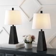 thumbnail image 1 of JONATHAN Y Owen 20.5" Contemporary Resin LED Table Lamp, Black Marble Finish (Set of 2), JYL1037D-SET2, 1 of 7