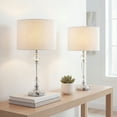 thumbnail image 1 of JONATHAN Y Emma 29.5" Crystal LED Table Lamp, Clear (Set of 2), JYL2048A-SET2, 1 of 7
