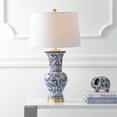thumbnail image 1 of JONATHAN Y Leo 28.5" Chinoiserie LED Table Lamp, Blue/White, JYL5014A, 1 of 6