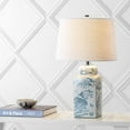 thumbnail image 1 of JONATHAN Y Audrey 24.5" Chinoiserie LED Table Lamp, Blue/White, JYL5052A, 1 of 6
