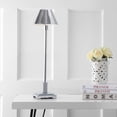 thumbnail image 1 of JONATHAN Y Roxy 26" Metal Shade LED Table Lamp, Chrome, JYL6006A, 1 of 7