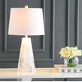 thumbnail image 1 of JONATHAN Y Xio 25.5" Alabaster LED Table Lamp, White, JYL6205A, 1 of 8