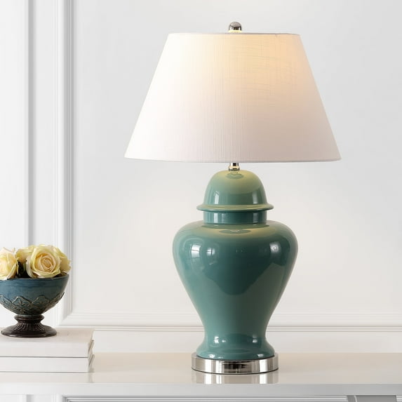 JONATHAN Y Sagwa 33" Ceramic/Iron Modern Classic LED Table Lamp,, JYL6620A