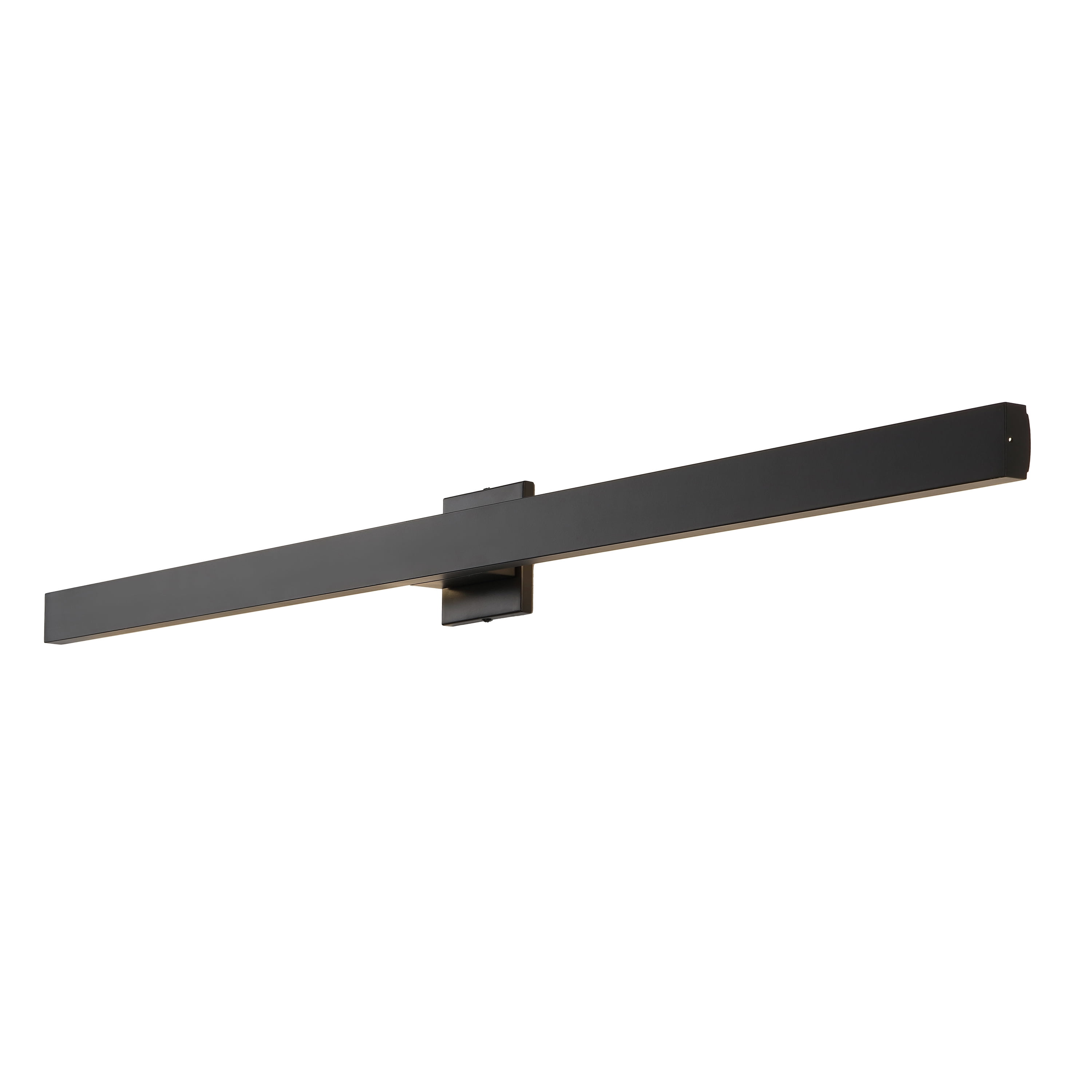 JONATHAN Y Vara 49.5" Modern Minimalist Indoor/Outdoor Metal 350-Degree Rotate Dimmable Integrated Linear LED Wall Sconce, Black
