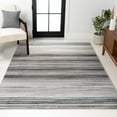 thumbnail image 1 of JONATHAN Y LUXOR Austin Gradient Striped Area Rug, 8 x 10, Gray/Black, 1 of 3