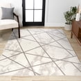 thumbnail image 1 of JONATHAN Y LUXOR Patras Geometric Marbled Area Rug, 5 x 8, Ivory/Gray, 1 of 6