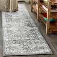 thumbnail image 1 of JONATHAN Y MODERN PERSIAN 2 x 8 Runner Rug, Vintage Medallion - Light Gray, MDP100A-28, 1 of 8