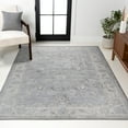 thumbnail image 1 of JONATHAN Y MODERN PERSIAN 8 x 10 Area Rug, Vintage Moroccan Traditional - Light Gray, MDP101B-8, 1 of 11