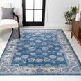 thumbnail image 1 of JONATHAN Y MODERN PERSIAN 3 x 5 Area Rug, Vintage Moroccan Traditional - Blue/Ivory, MDP101E-3, 1 of 10
