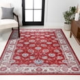 thumbnail image 1 of JONATHAN Y MODERN PERSIAN 4 x 6 Area Rug, Vintage Moroccan Traditional - Red/Ivory, MDP101F-4, 1 of 10