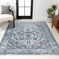 thumbnail image 1 of JONATHAN Y MODERN PERSIAN 4 x 6 Area Rug, Vintage Medallion - Light Gray/Blue, MDP105A-4, 1 of 3