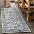 thumbnail image 1 of JONATHAN Y MODERN PERSIAN Vintage Runner Rug, 2 x 8, Light Gray/Red, 1 of 8