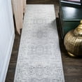 thumbnail image 1 of JONATHAN Y MODERN PERSIAN 2 x 8 Runner Rug, Vintage Medallion - Light Grey, MDP108B-28, 1 of 9