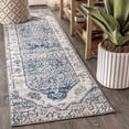 thumbnail image 1 of JONATHAN Y MODERN PERSIAN 2 x 8 Runner Rug, Boho Vintage - Cream/Blue, MDP203A-28, 1 of 9