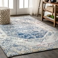 thumbnail image 1 of JONATHAN Y MDP203A-8 Modern Persian Boho Vintage Cream/Blue 8 ft. x 10 ft. Area Rug, Bohemian Traditional, Pet Friendly, Stain Resistant, Easy to Clean, for Living Room; Kitchen, Bedroom, 1 of 9