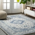 thumbnail image 1 of JONATHAN Y MDP212A-9 Indhira Ornate Medallion Persian Blue/Gray 9 ft. x 12 ft. Area Rug, Bohemian Vintage, Pet Friendly, Stain Resistant, Easy to Clean, for Living Room; Kitchen, Bedroom, 1 of 11