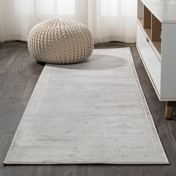 JONATHAN Y MODERN PERSIAN 2 x 8 Runner Rug, Alhambra Ornate Medallion - Ivory, MDP400D-28