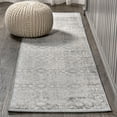 thumbnail image 1 of JONATHAN Y MODERN PERSIAN 2 x 10 Runner Rug, Roma Ornate Geometric Tile - Gray, MDP405A-210, 1 of 9