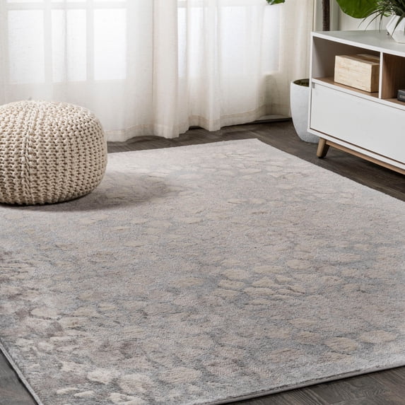 JONATHAN Y MODERN PERSIAN 8 x 10 Area Rug, Roma Ornate Geometric Tile - Gray, MDP405A-8