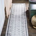 thumbnail image 1 of JONATHAN Y MODERN PERSIAN 2 x 8 Runner Rug, Acanthus French Border - Light Gray/Cream, MDP504F-28, 1 of 8
